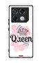 غطاء حماية لهاتف Infinix GT 20 Pro 5G بنقشة Queen Art