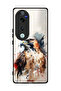 غطاء حماية Vivo S19 Pro 5G بتصميم نسر تجريدي