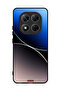 غطاء حماية لهاتف Xiaomi Poco X7 5G بنمط خطوط منحنية