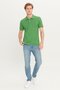 Regular Fit Polo Neck Green Men's T-Shirt L 211810303 - 5