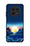 غطاء حماية Realme 12 5G بمنظر غروب الشمس