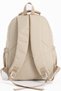 School Backpack 15' Laptop Compartment Bag Teenage Girls-Boys Beige Primary School - Middle School - High School - 3