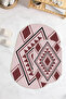 Digital Printed Non-Slip Base Washable Oval Bath Mat Set of 2 Toilet Seat Covers - 6