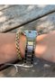 Stylish Steel Cord with Silver Color Red Dial Waterproof Women's Watch - 4