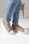 Beige Women's Casual Sneaker Shoes High Sole with Linen and Color Options
