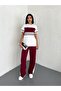 PANELED STRIPE-DETAIL MODAL FABRIC TRACKSUIT SET - 8