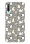 P Smart Pro Compatible Tiny Cute Cats Transparent Silicone Case