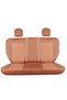 Isuzu D-Max Leather Auto Seat Cover Front Rear Set Dressing Model Cinnamon Original Model - 4