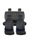 Volkswagen Touareg Leather Auto Seat Cover Front Rear Set Dressing Model Black Blue Original Model - 2