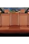 Fiat 500X Leather Auto Seat Cover Front Rear Set Dressing Model Cinnamon Original Model - 3