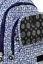 Luxury Patterned Medium Size Backpack with Monkey Keychain Gift - 3