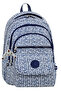Luxury Patterned Medium Size Backpack with Monkey Keychain Gift - 2