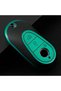 Mercedes-Benz Compatible C, E, S Class, C200, W206, W223, S400, S500, Maybach Leather Look Tpu Key Case Cover (Green)
