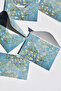 Art Themed Mini Envelope (10.5 × 8 cm)6 Pieces / Gift Card, Van Gogh, Letter - 2