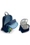 Primary and Secondary School Backpack and Nutrition Set - Navy Blue Multi Color for Boys - 2
