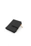 Women's Zippered Card Holder Wallet - Leather Look, Coin Compartment - 3