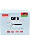 كابل خارجي مقاوم للماء CAT6 (100 متر) - 2