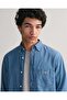 Regular Fit Indigo Shirt - 3