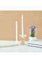 Textured Unscented Taper Candle - Set of 2