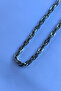 Handcrafted Stainless Steel Chain Men's Necklace - 4