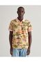 Hawaiian Print Polo Shirt