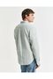 Regular Fit Thin Striped Linen Shirt - 3