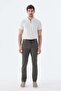Green Comfort Fit Elastic Sports Pants