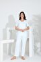 Bamboo Short Sleeve Maternity Maternity Pajamas Set 30241Y-30245Y