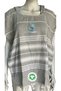 100% Cotton Children's Poncho Gray - 6