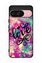 غطاء حماية لجهاز Google Pixel 9 بخلفية Love Sparks