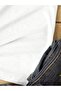 Short-sleeved, round neck, simple pattern t-shirt - 4