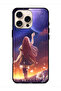غطاء حماية لجهاز Apple iPhone 16 Pro بتصميم Touching Moon