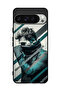 غطاء حماية لهاتف Google Pixel 9 Pro بتصميم وجه ميسي المختبئ