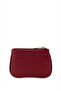 Unisex Genuine Leather Claret Red Card Holder - 3