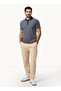 Striped Button Polo Shirt - 3