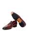 Bordo Color Laceless Genuine Leather Men's Shoes - 3