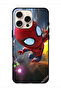 غطاء حماية لجهاز Apple iPhone 16 Pro Max بتصميم Spiderman In Action