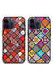 حافظتان لهاتف Apple iPhone 14 Pro Max، أغطية حماية بتصميم ماندالا وشكل ماندالا