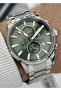 Original 2 Year Warranty Waterproof Steel Strap Functional Men's Wristwatch Ilk.10602 - 2