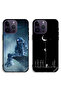 حافظتان واقيتان لهاتف Apple iPhone 14 Pro Max من رائد الفضاء المتعب إلى القمر