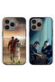 حافظتان لهاتف Apple iPhone 15 Pro Max، غطاءان واقيان CR7 وLeo Messi