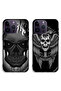 حافظتان واقيتان لهاتف Apple iPhone 14 Pro Max بتصميم جمجمة وأجنحة نسر