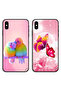 حافظتان لهاتف Apple iPhone X بأغطية واقية برسومات طيور لطيفة وفراشات لطيفة