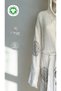 100% Cotton Muslin Stone Ethnic Patterned Bathrobe - 4