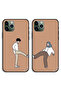 جرابان واقيان لهاتف Apple iPhone 11 Pro Max، غطاءان خلفيان بخمسة أقدام عالية