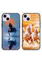 حافظتان لهاتف Apple iPhone 14 Plus بأغطية واقية - خيول تركض