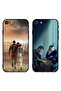 حافظتان لهاتف Apple iPhone 8 واقيتان CR7 وLeo Messi