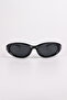 Uovo Oval Vintage Unisex Sunglasses - 4