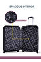 Para John Lightweight Travel Luggage Trolley Set 3 Pcs ABS -Pink - 4