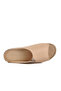 Beige Genuine Leather Women's Slippers 002 Z - 4